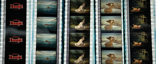 BAMBI Animation Film Cell Lot of 20 - Title Ice Thumper collectible movie poster0
