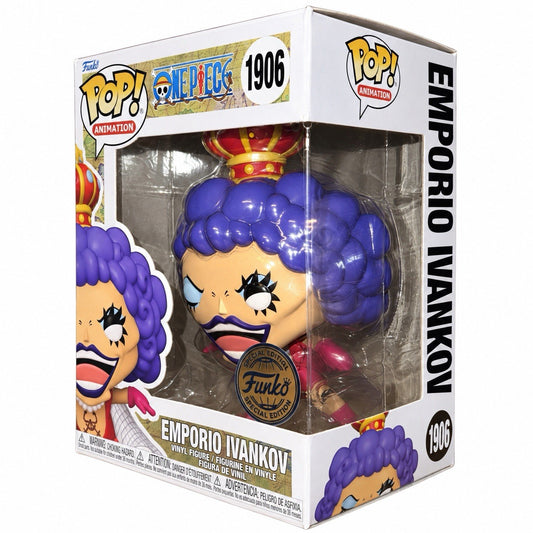 FUNKO POP! EMPORIO IVANKOV - ONE PIECE WITH POP! PROTECTOR LTD ED EXC Figure0