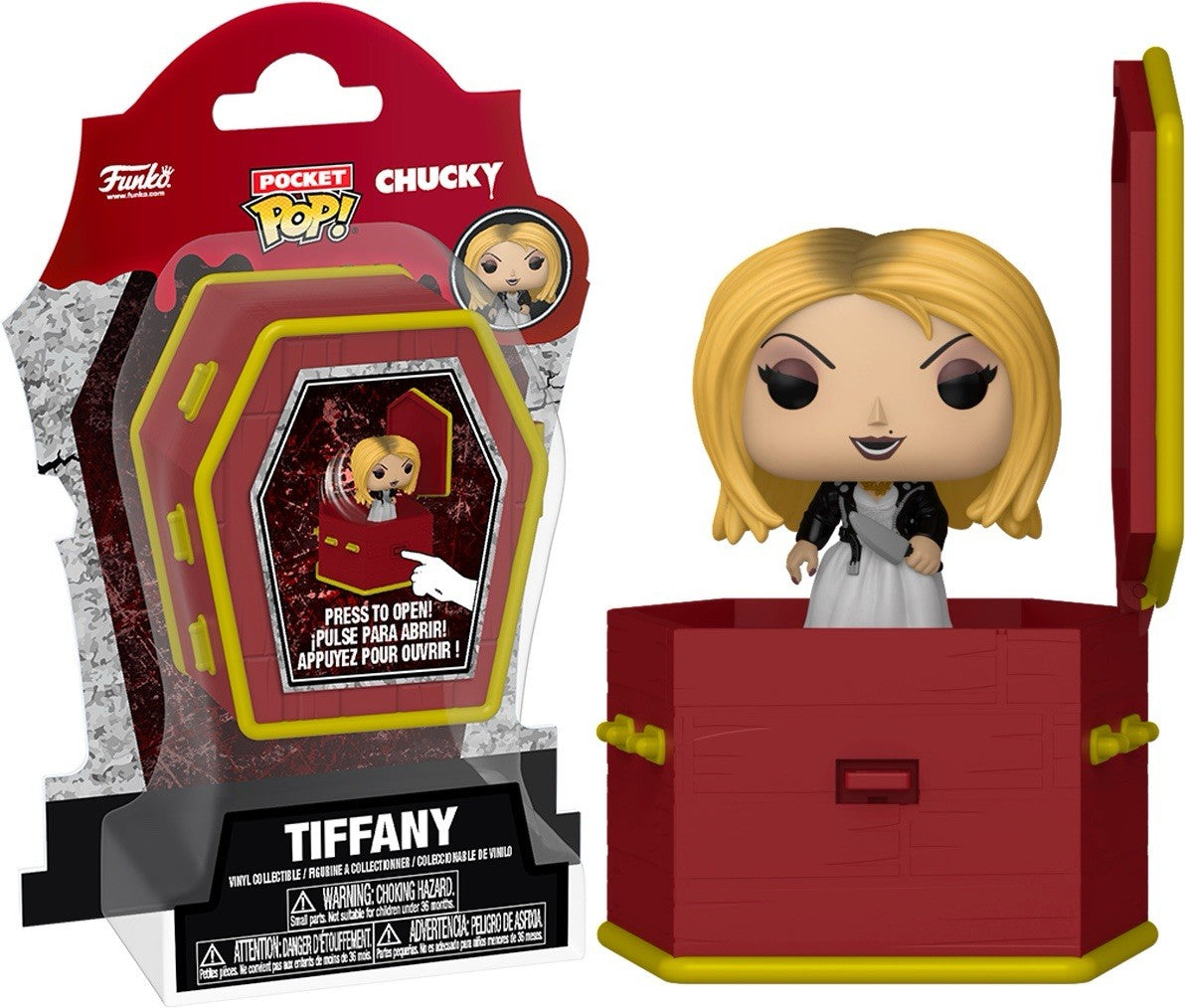 Funko Chucky - Tiffany in Coffin Pocket Pop! Vinyl Figure Horror Mini Horror0