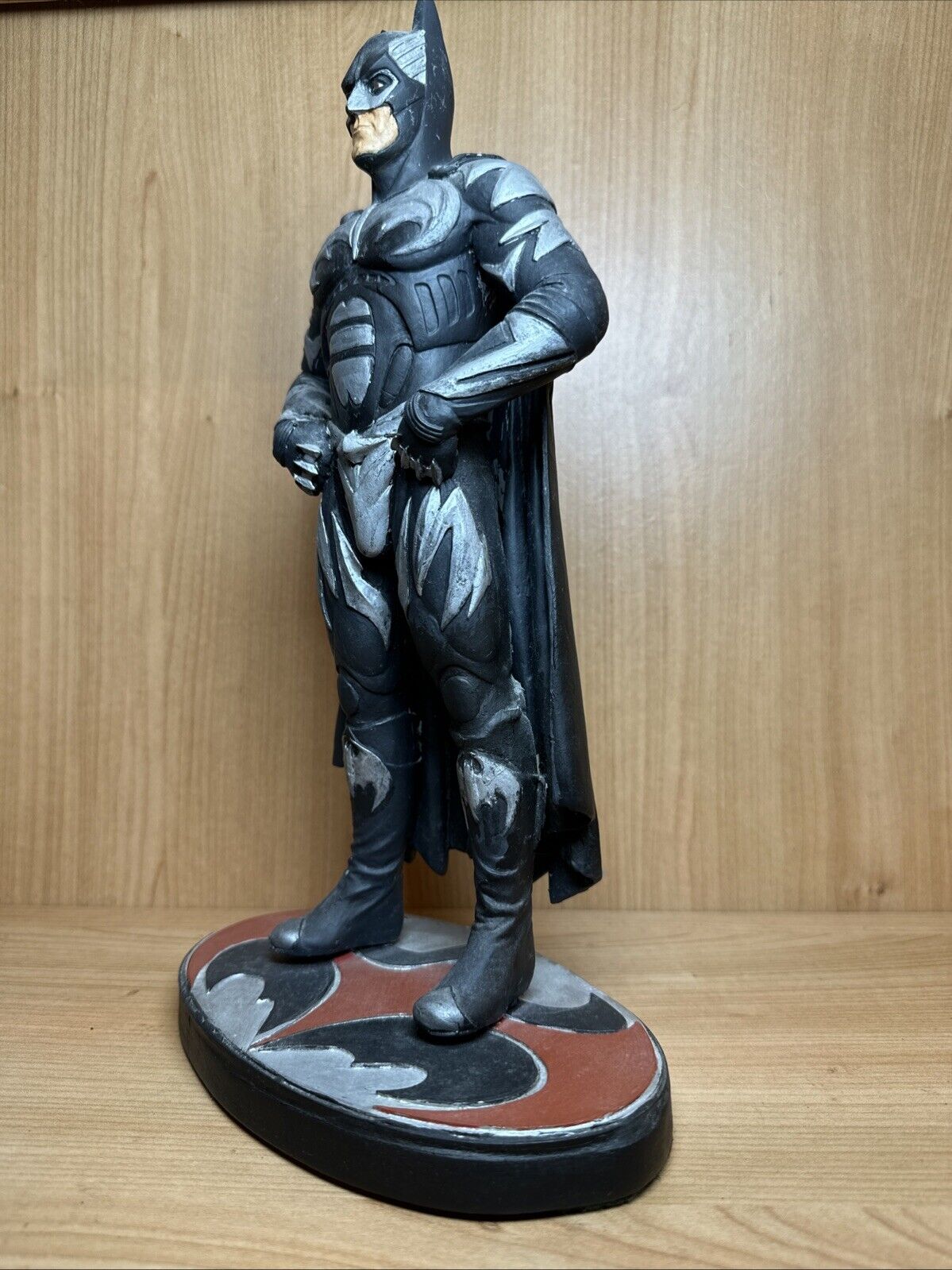 Hand Made 12in Comic Con Dc Multiverse Batman Robin Movie George Clooney Statue