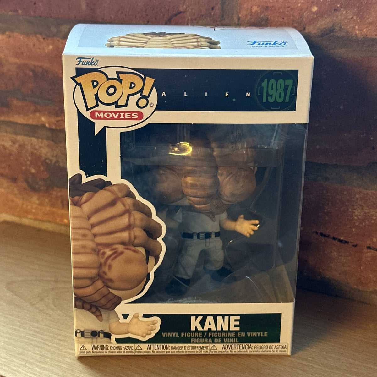 Funko Pop! Alien Kane #1987 Vinyl Figure Horror Aliens Cult Movie Sci If0