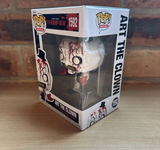 Terrifier - Art the Clown Bloody - #1592 - Movies - Funko Pop! Vinyl In Stk Now