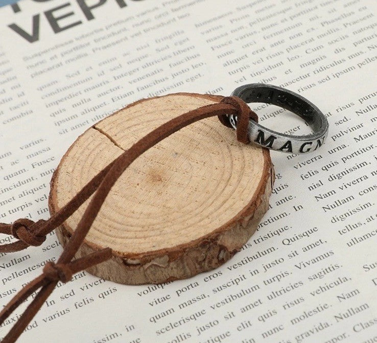 Uncharted 4 Drakes Ring Gaming Gamer Necklace Pendant Gift1