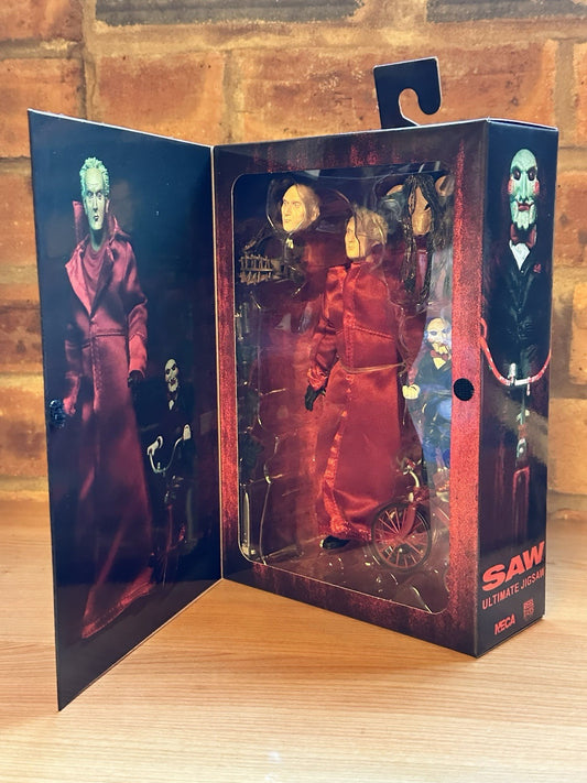 Official Neca ULTIMATE SAW JIGSAW KILLER (Red Robe version) 7" inch fig In Stk
