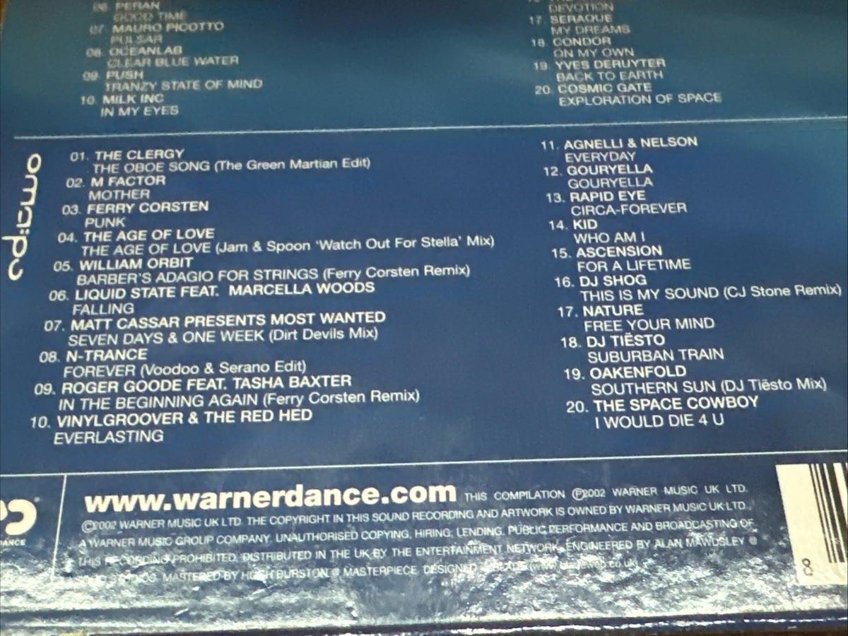 Hands to Heaven Various  (2x CD 2002) The Euphoria Of Trance 40 Track Electronic2