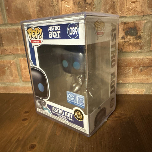 Playstation Astro Bot Silver Funko Exc Funko Pop #1089 NO HARDCASE Game Of Year0