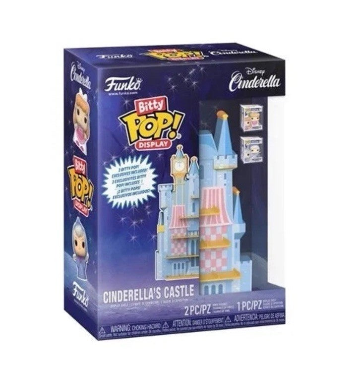 Cinderella's Castle Funko Bitty Pop! Display Case Brand New Gift Cinderella1
