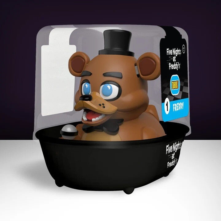  FNAF FREDDY Five Nights  tubbz duck 1st Edition Gaming Film In Stk NOW0