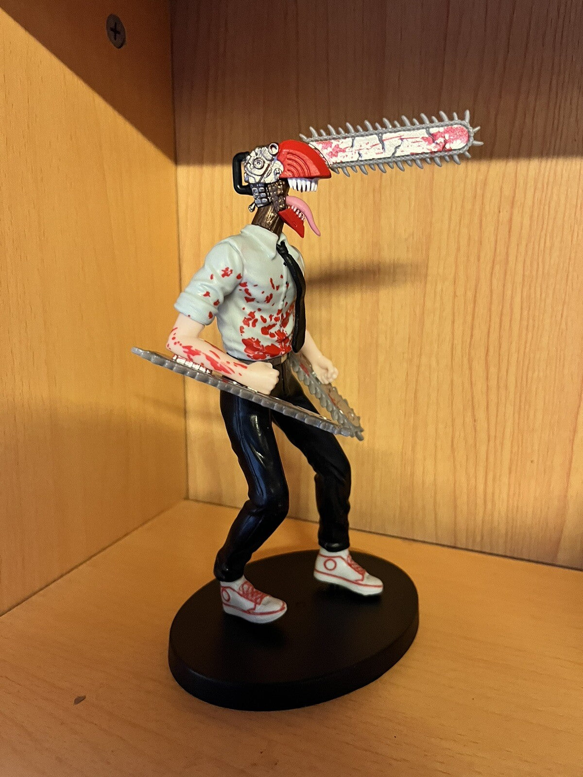 Chainsaw Man Denij Action Figures 18 Cm with BOX Anime Import Tv Series0