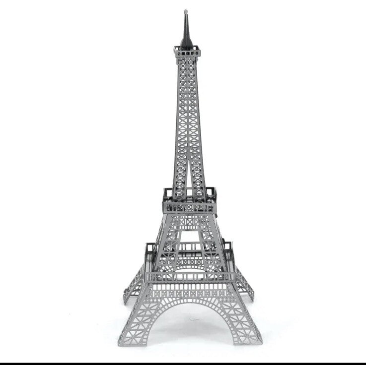 Eiffel Tower 3D Metal Puzzle Model Build DIY  Sets Available1