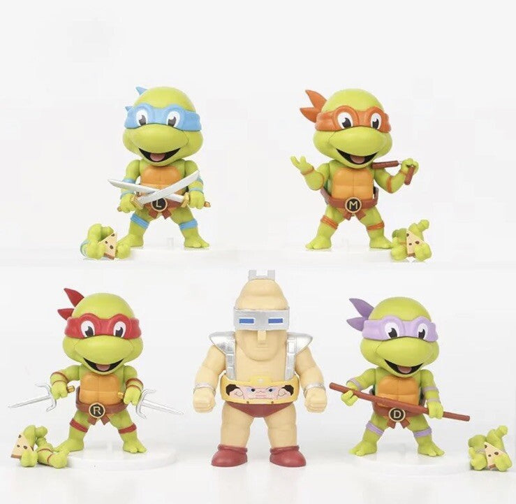 TMNT Teenage Mutant Ninja Turtles Set Of 5 Figures 1