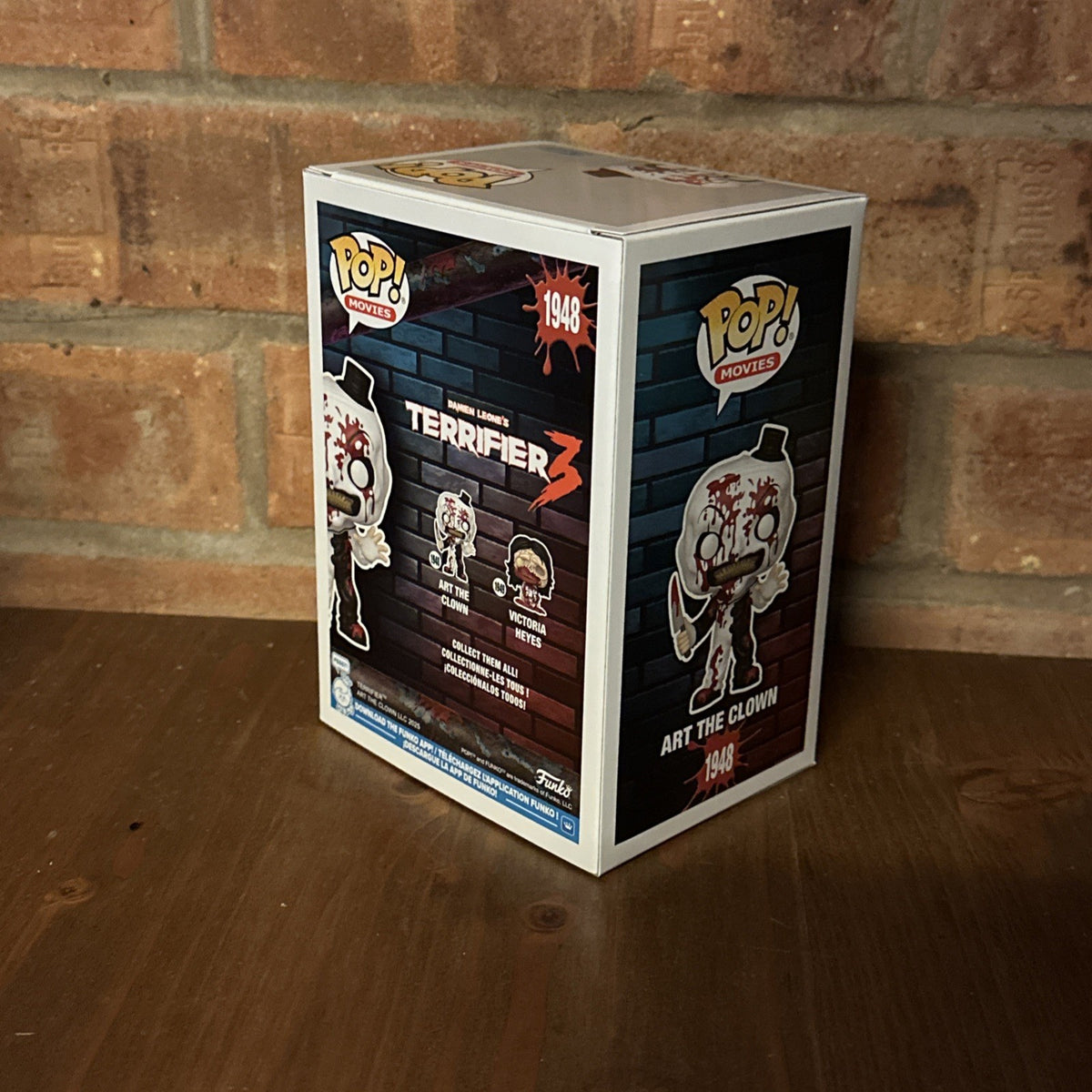 Funko Pop! Art the Clown with Knife (Bloody)  Terrifier 3 New In Stock Horror4