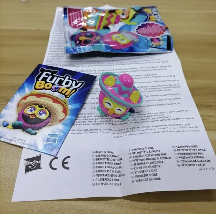 3 x Furby Boom Sealed Blind Bag Mini Figures Collect The Set Gift3