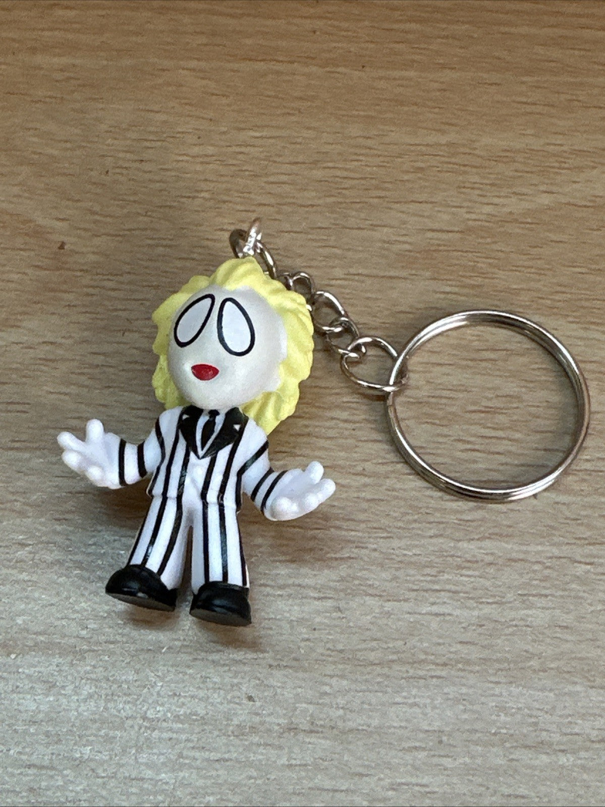 Beetlejuice 3D Key ring Horror TV Movie Goth Gift Kids Cult gift bag Keychain0