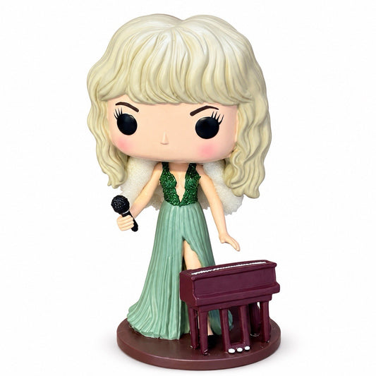 Taylor Swift With Piano Resin Figure Doll Decor Item Pop Music Merch Singer0