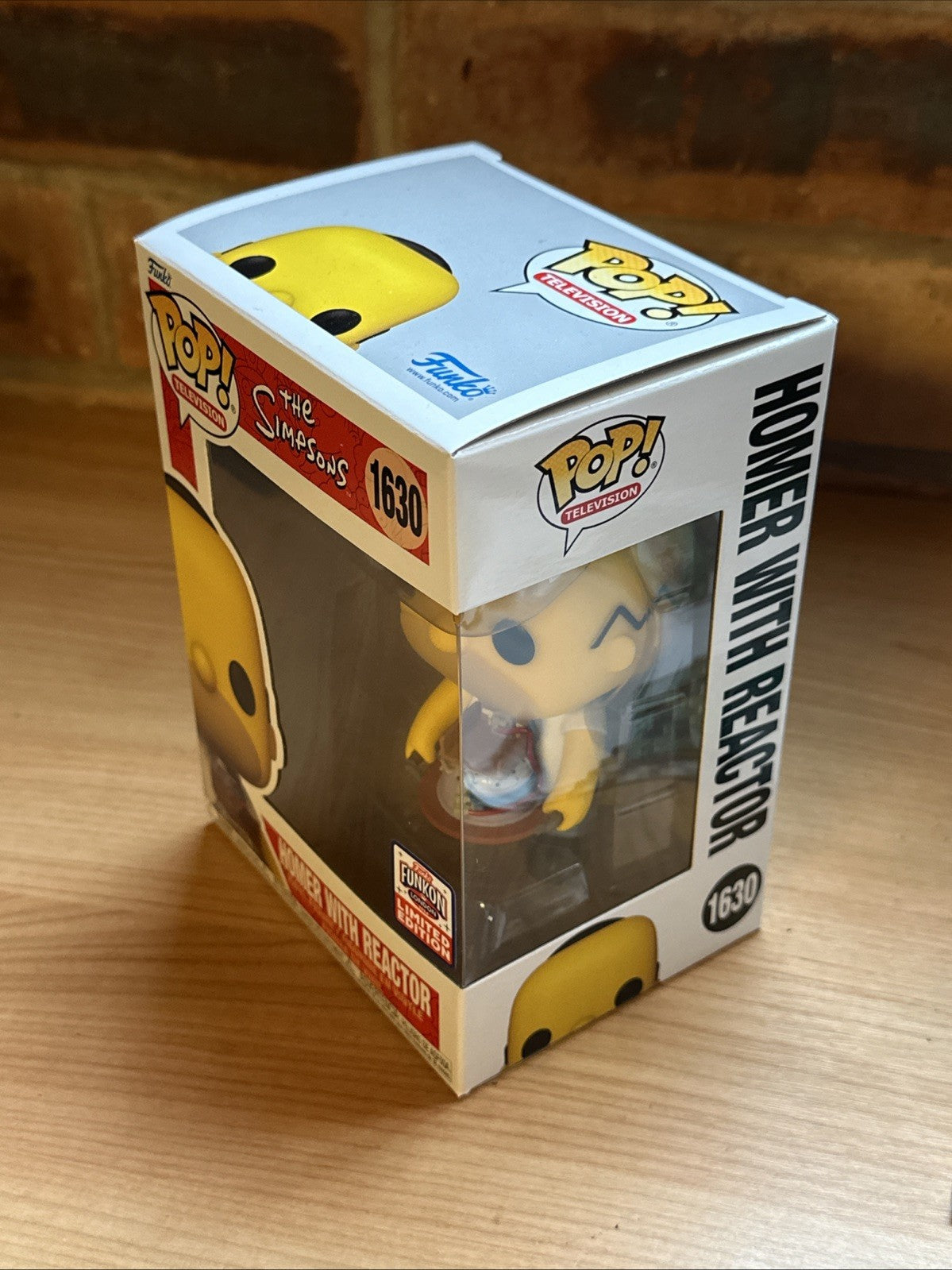 The Simpsons - Homer with Reactor (2024 Funkon London LE) #1630 - Funko Pop!