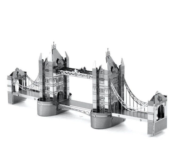 London Tower Bridge 3D DIY Metal Jigsaw Puzzle Creative Children Educational0