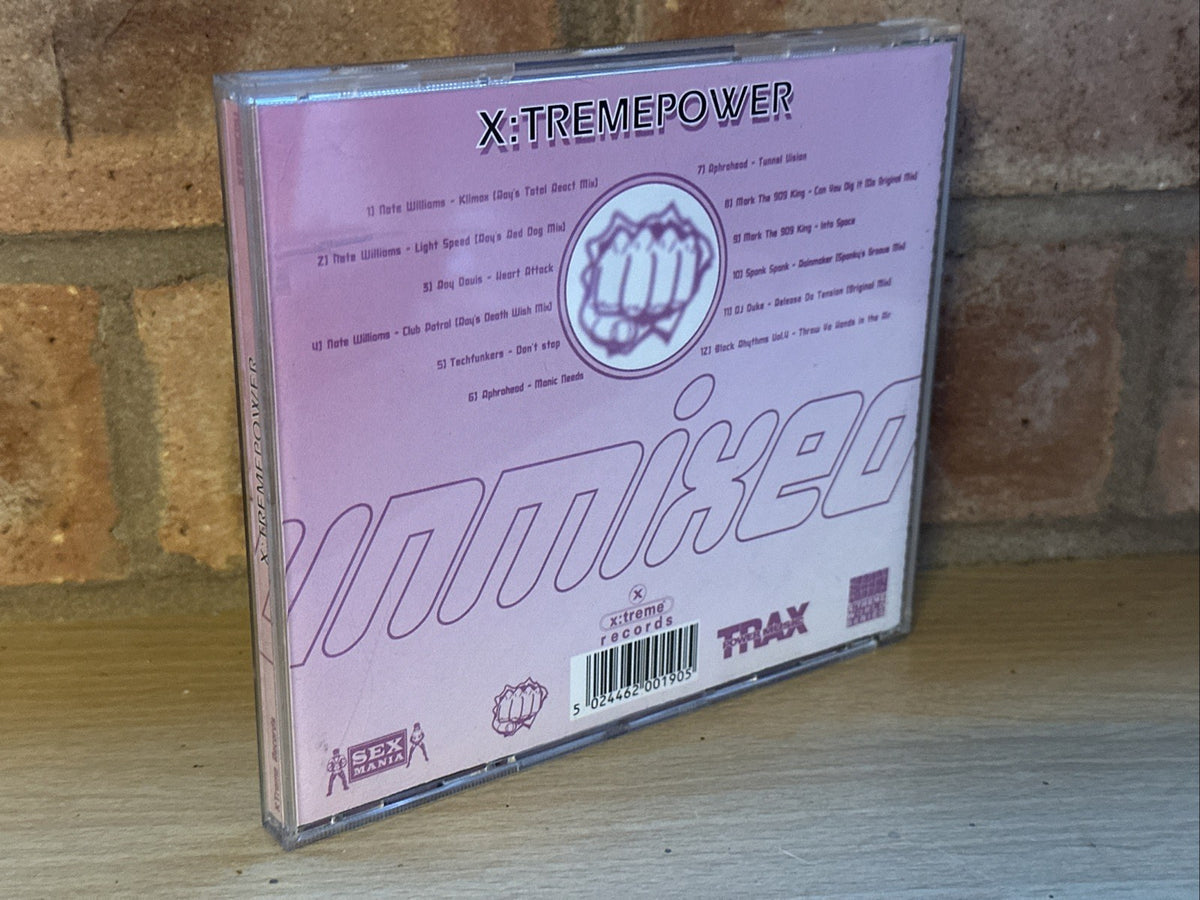 DJ Duke - X:Treme Power CD (1996) MINT/NM [FILED D DJ DUKE] 90’s Dance2
