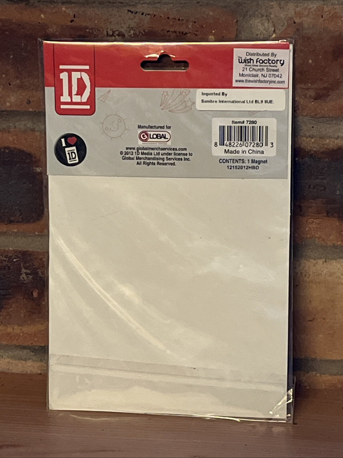 Official Young Liam Payne fridge magnet 1D One Direction Collect RIP Music1