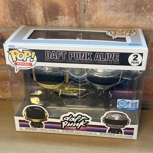 FUNKO Pop! Daft Punk Alive Era 2-Pack  Exc Hot Rocks Ltd Ed Music Rock Merch0