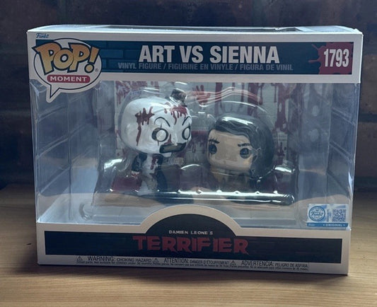 Funko Pop! Terrifier 2 Art vs Sienna Pop Vinyl Deluxe Horror IN STOCK NOW