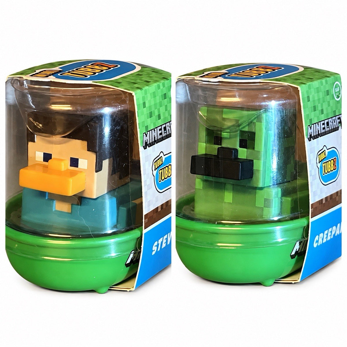 Minecraft Creeper And Steve Tubbz Duck Set Cosplay Duck 1st Ed Gaming Film Gift0