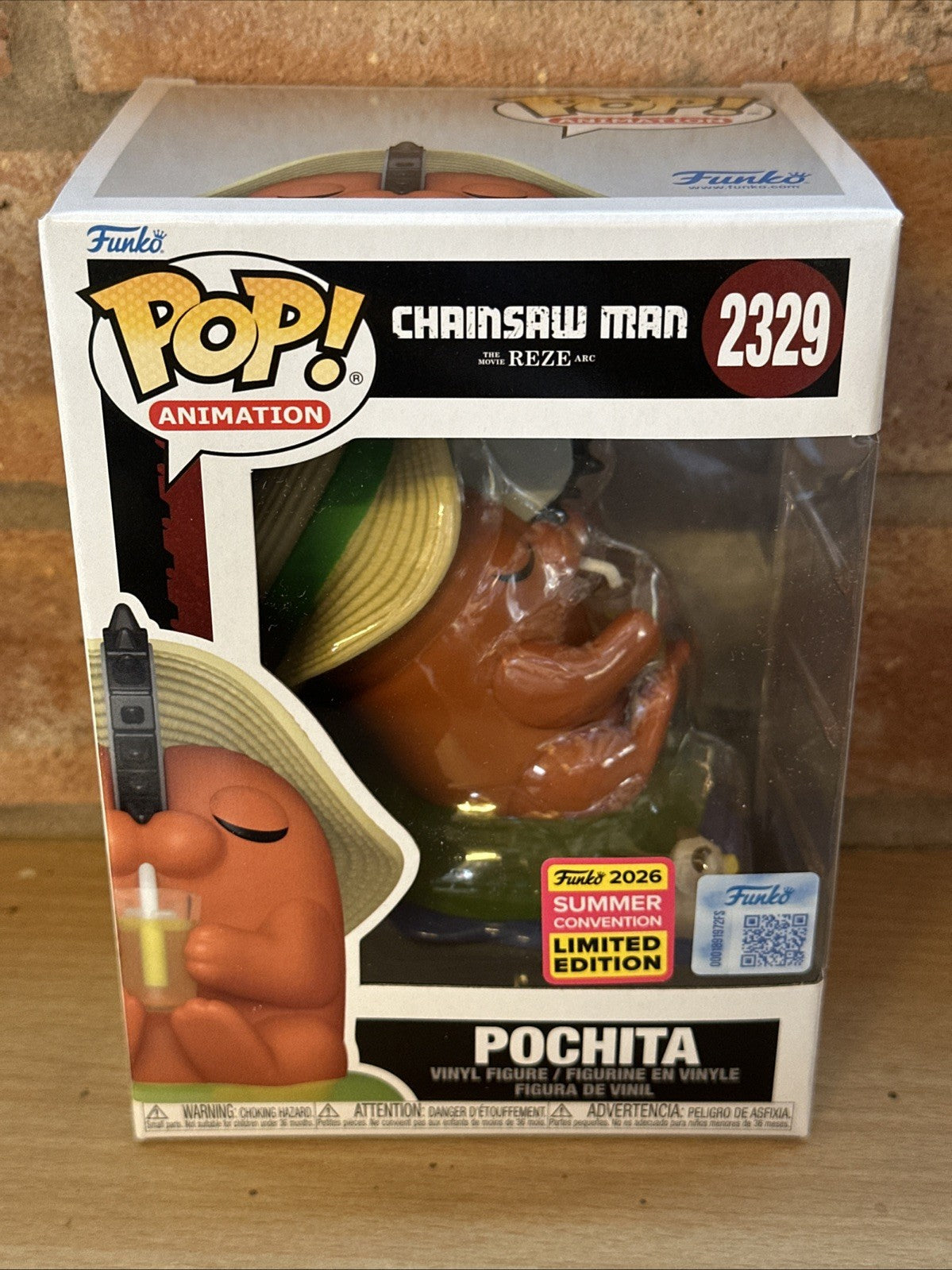 Chainsaw Man Funko POP Pochita SDCC 2026 Summer Convention Mint Gift Vinyl1