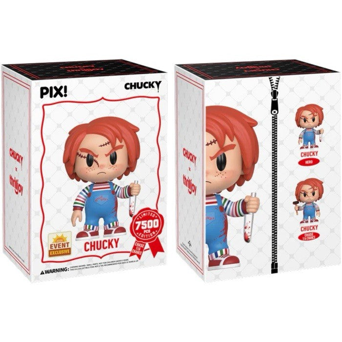 Thrilljoy PIX! Chucky LE 7500 Exclusive SDCC 2025 Official CON Due Aug Reserved