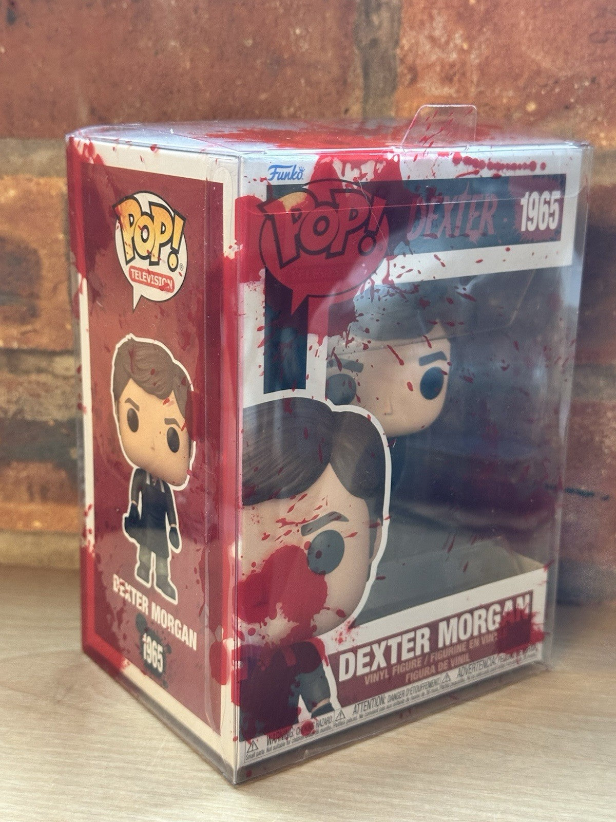 Dexter - Dexter Morgan Pop! Vinyl Figure #1965 In Bloody Protector Serial Killer