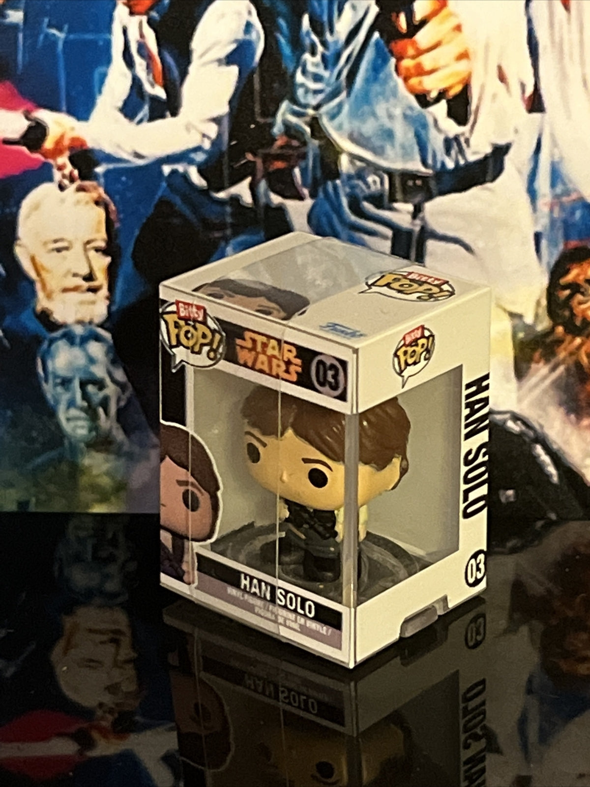 Funko Bitty POP! Star Wars: Han Solo 03 Xmas Gift Micro Vinyl Figure New Sealed0