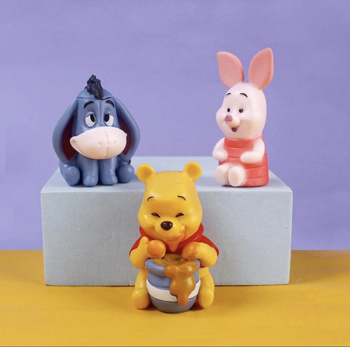Winnie The Pooh Mini Figures 10 pcs Eyeore Rabbit Figure Piglet Tigger 🇬🇧 6cm
