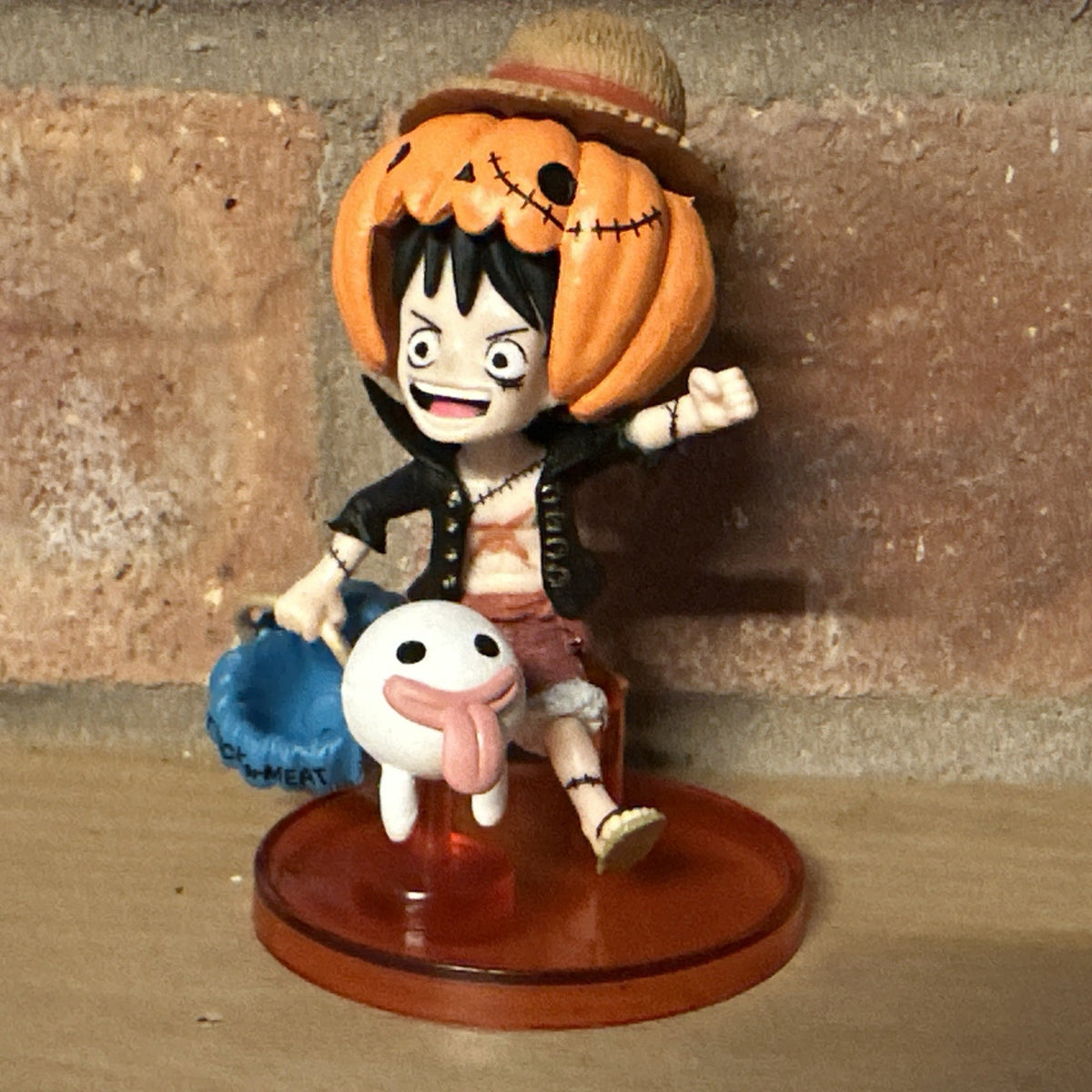 Monkey D Luffy ONE PIECE Figure HALLOWEEN  Size 7cm Cult Anime Vinyl0