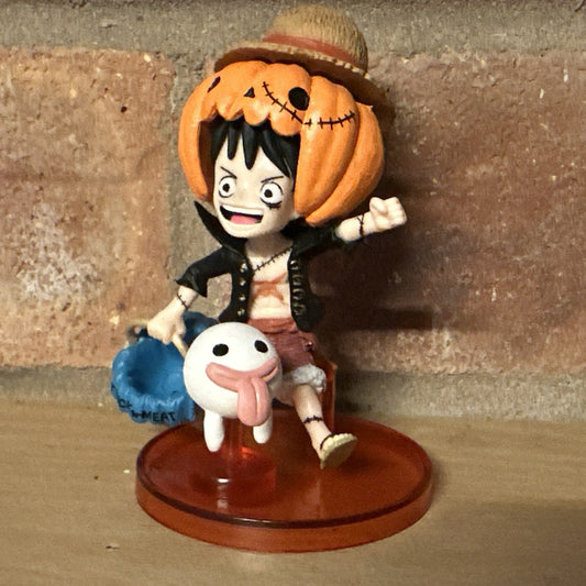 Monkey D Luffy ONE PIECE Figure HALLOWEEN  Size 7cm Cult Anime Vinyl0