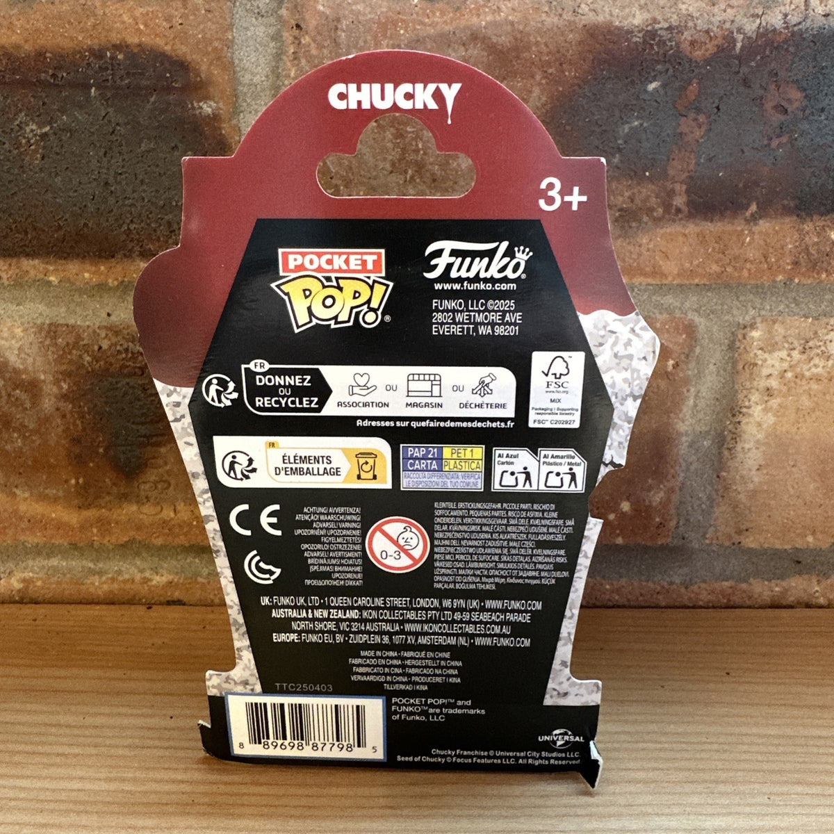Funko Chucky - Tiffany in Coffin Pocket Pop! Vinyl Figure Horror Mini Horror4