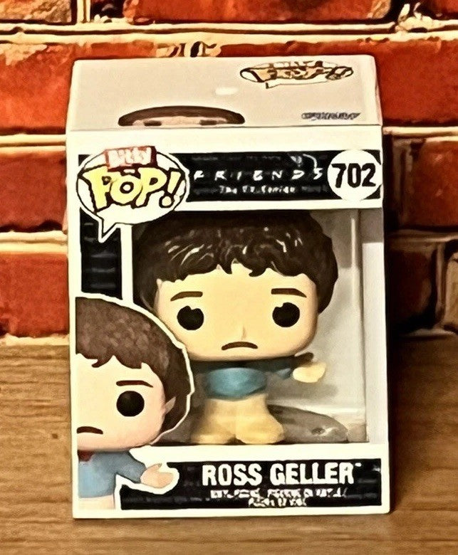 Funko Bitty Pop Friends TV Series 1980s Ross Geller #702 - 1.3" Mini Pop Bob0