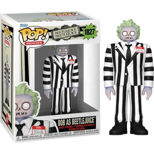 Beetlejuice 2 Bob as Beetlejuice Funko Pop! Vinyl #1827 w/ Protector DueByEndJul