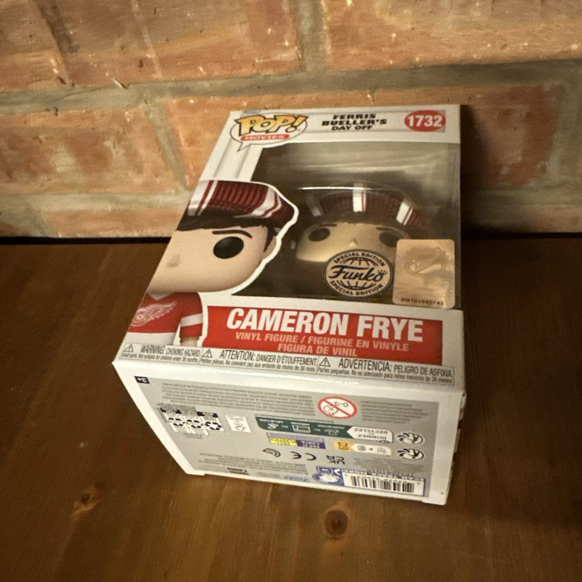 Funko Pop Ferris Bueller's Day Off Cameron Frye #1732 + Free Protector3