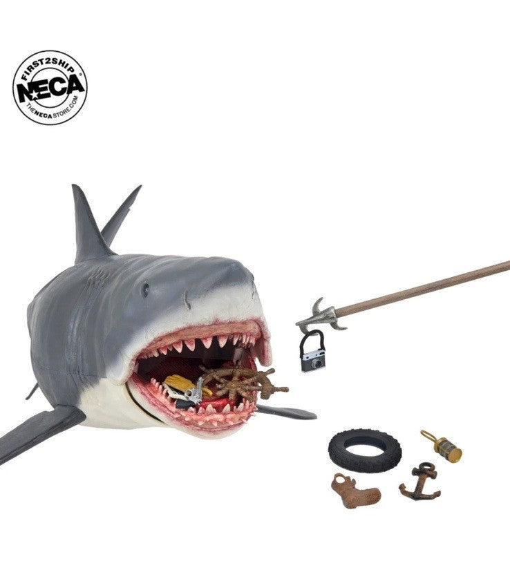 The Game of Jaws 50th Anniversary Edition 15" Shark Neca 2025 In Stock