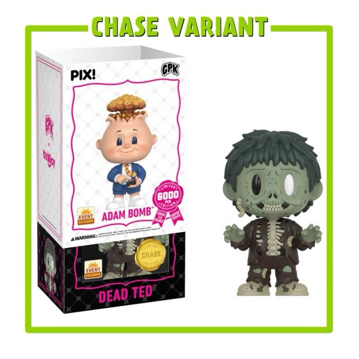 Thrilljoy PIX Garbage Pail Kids Adam Bomb Sealed 1st Ed Vinyl Figure SDCC 2025