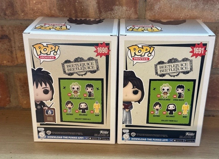 Beetlejuice Beetlejuice - Lydia Deetz - #1690 And Astrid Funko Pop!2