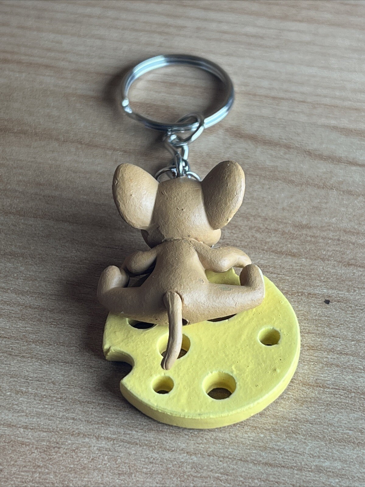 Jerry On CHEESE Tom & Jerry  3D Keyring Keychain Cartoon Cat Mouse gift bag1