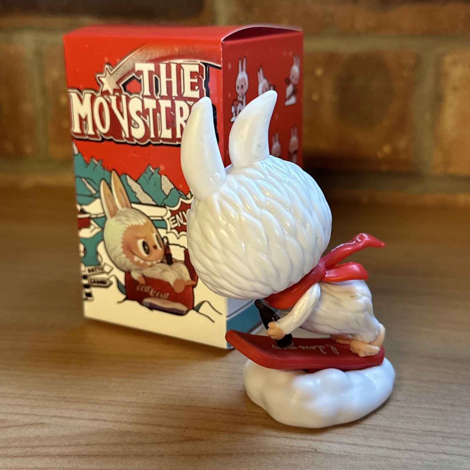 The Monsters Labubu SNOWY MOUNTAIN Coca-cola Series Unofficial Gift
