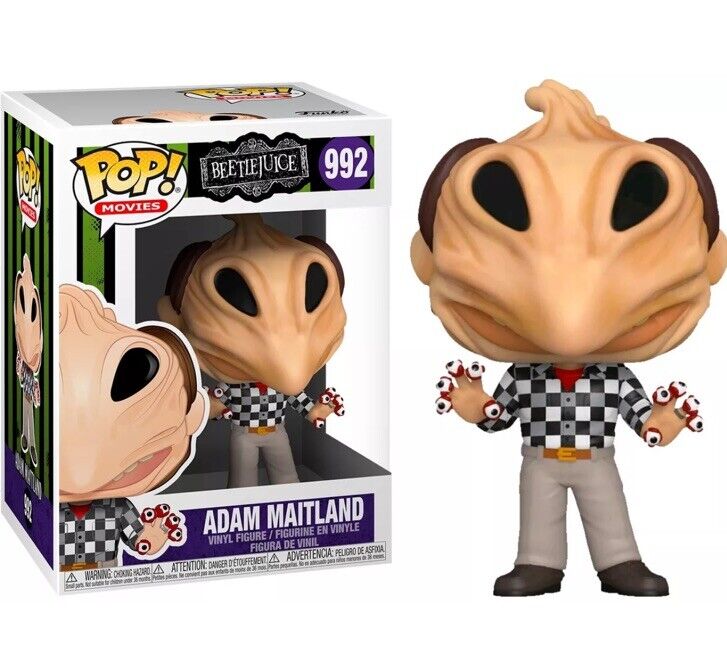 Beetlejuice - Adam Maitland Funko Pop Vinyl Figure In Protector Film New