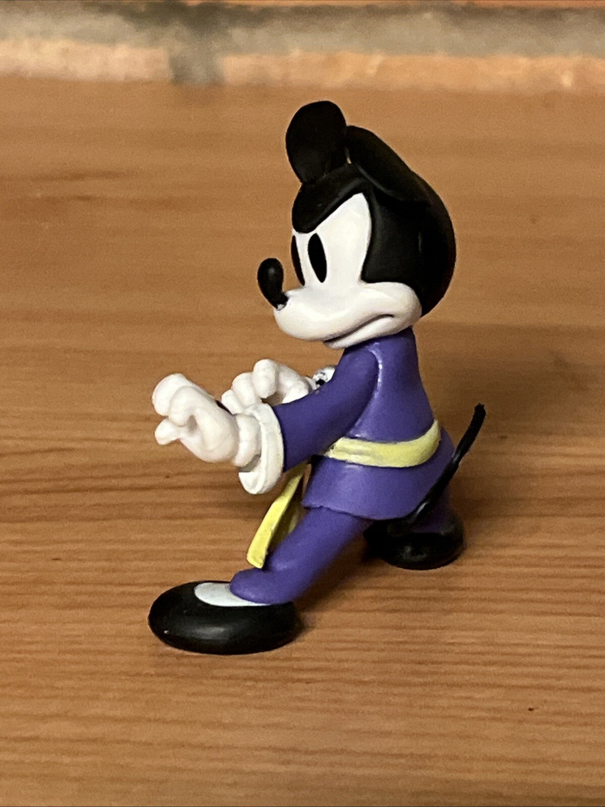 Disney Kung Fu Mickey Mouse Figure Series - Purple Suit Bruce Lee 6cm In Giftbox1