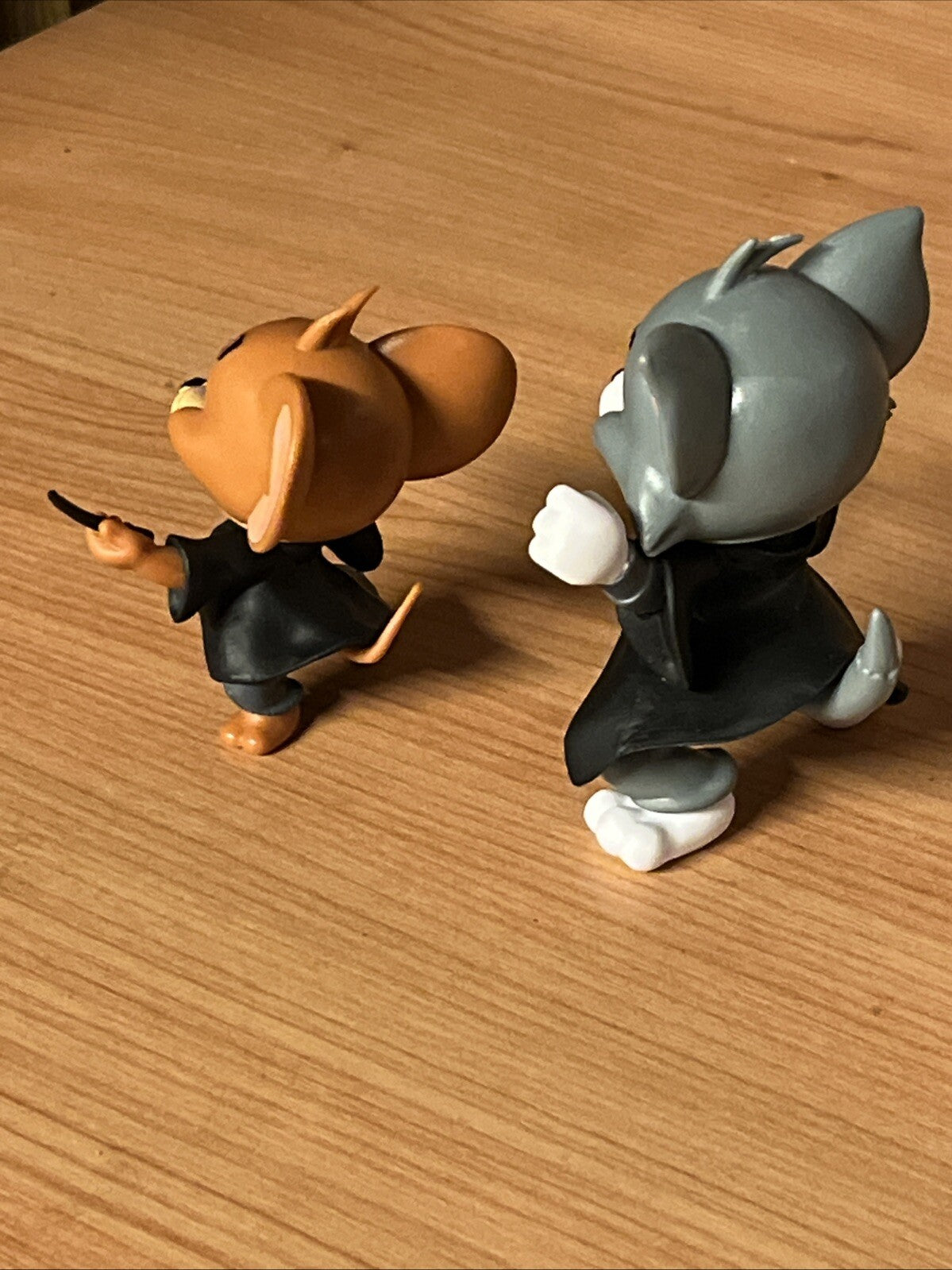 TOM AND JERRY As Harry Potter HOLLYWOOD series 2x 8cm Figures Gift Boxed Cartoon3