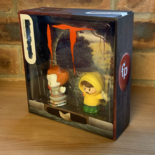 Fisher-Price Little People Collector Set IT Pennywise And Georgie Horror