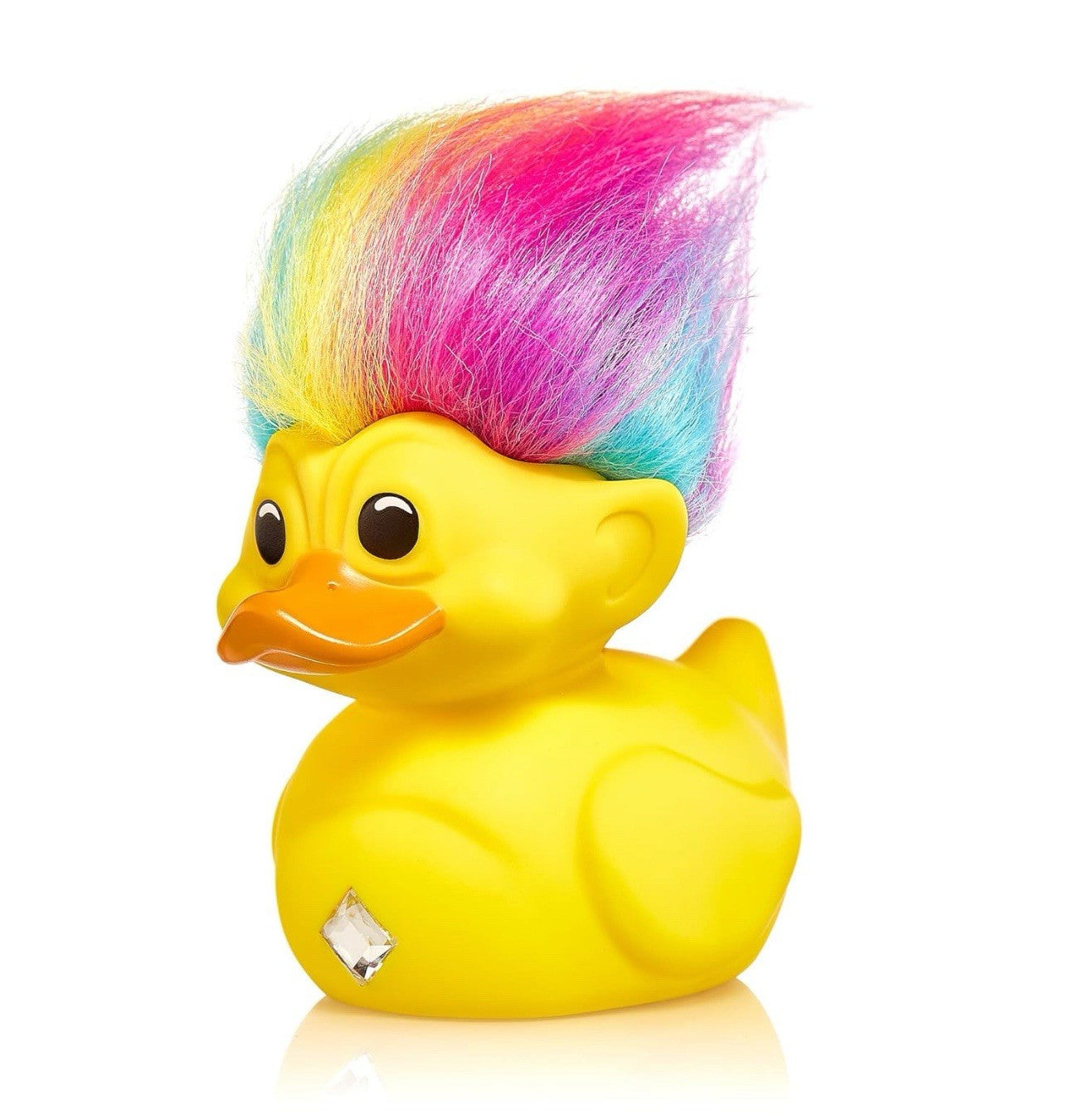 TUBBZ Trolls Set Of 3 EDITION Silver Green Rainbow Troll Collectible Duck  Fig