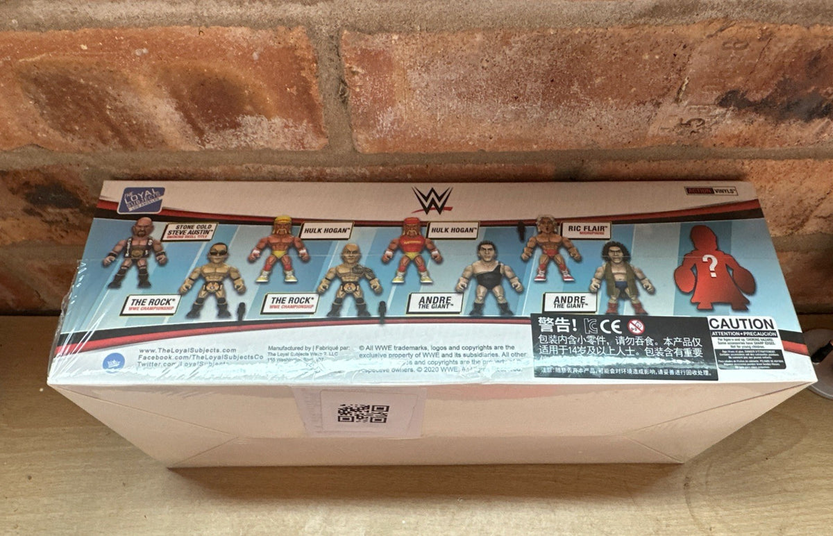 The Loyal Subjects WWE/WWF Vinyl Figures Blind Box Sealed Full Set Of 8 Figures1