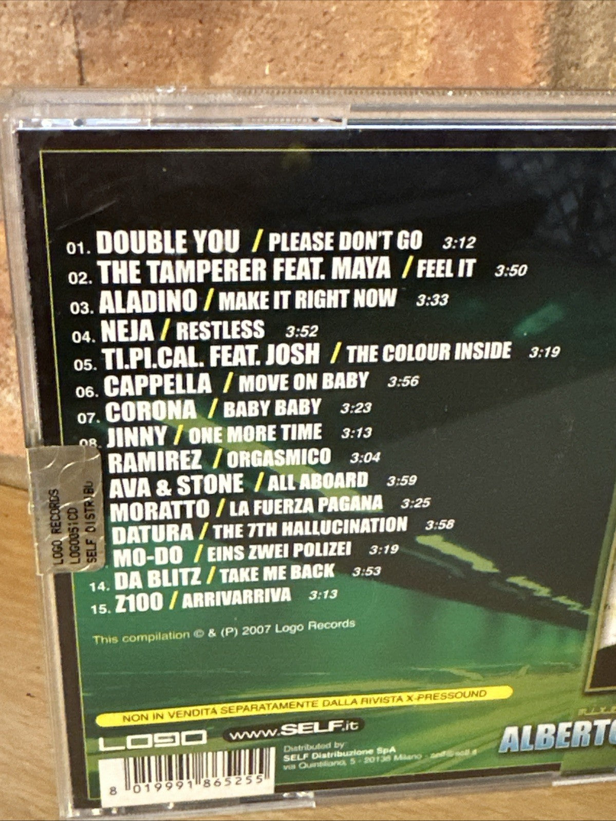 90/h Dance Classics Step 02- House/Italodance CD Mixed 2007 Datura/Double You ++2