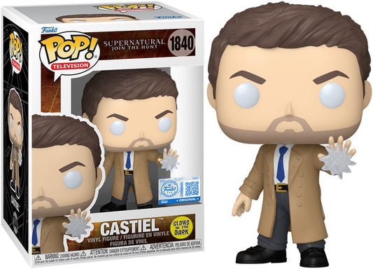 Funko Supernatural - Castiel Glow Ltd Ed Pop! Vinyl Figure PreSale Due Beg March